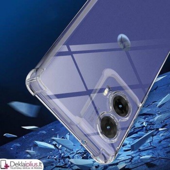 Silikoninis - Anti shock dėklas - su kameros apsauga - skaidrus (Motorola Moto G85) Silikoninis - Anti shock dėklas - su kameros apsauga - skaidrus (Motorola Moto G85)